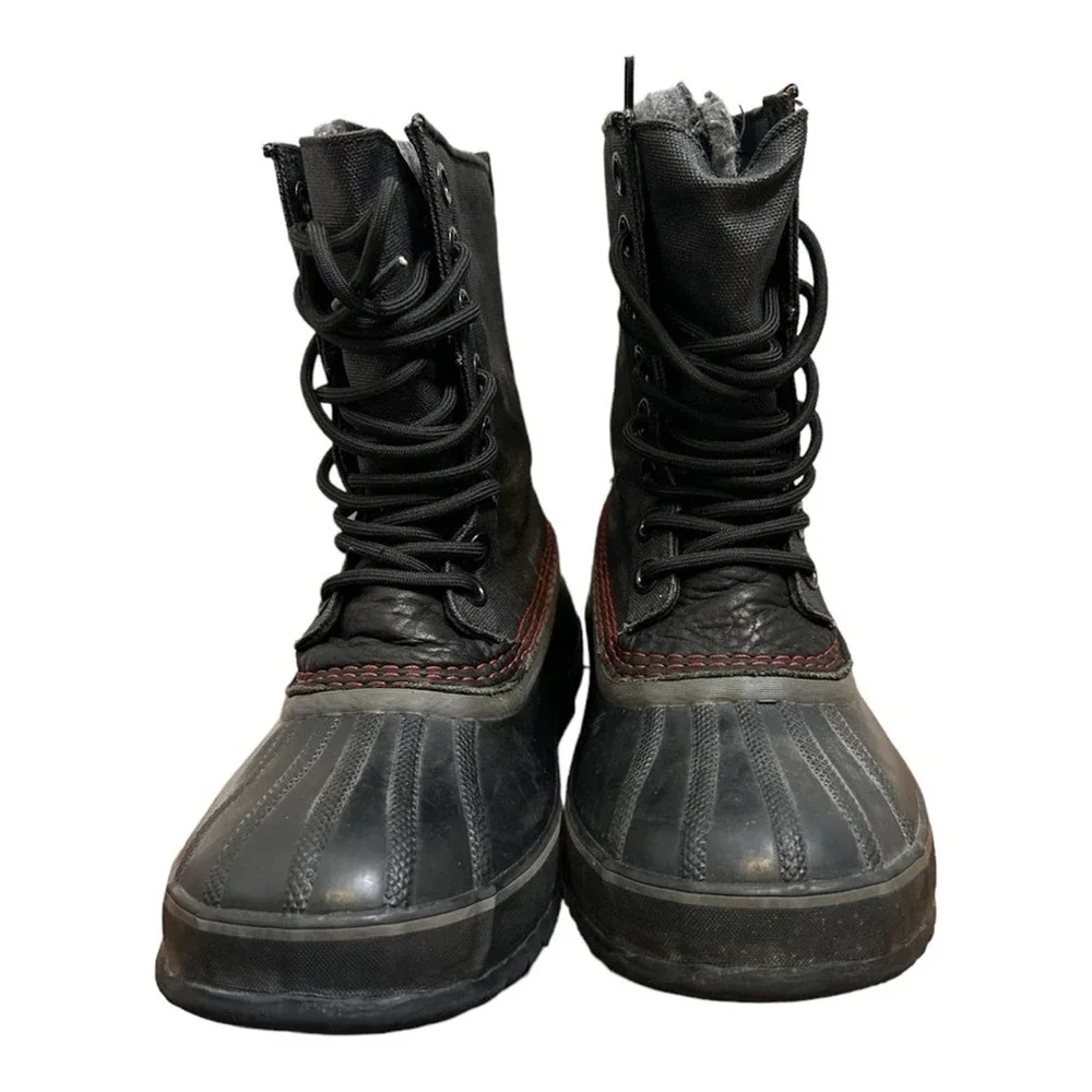 Sorel Men's‎ 1964 Premium T CVS Boot Black/Sail Red 8 veneto.co.in